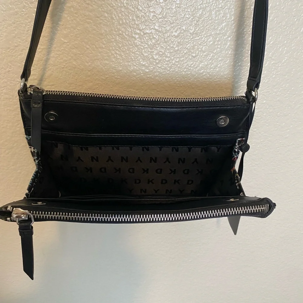 DKNY Graffiti Print Crossbody Bag